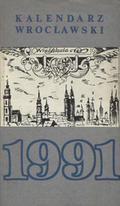 Kalendarz Wrocławski na rok 1991.