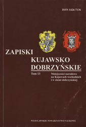 Zapiski Kujawsko-Dobrzyńskie. T. 13.