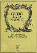 Cztery lata nadziei.