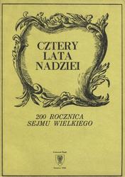 Cztery lata nadziei.