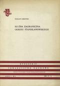 Zarzycki Wacław – Służba zagraniczna okresu stanisławowskiego.