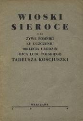 Wioski i Ogniska Kościuszkowskie.
