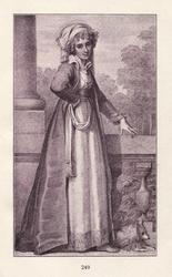 Sztych angielski XVIII wieku.