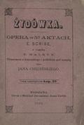 Scribe Eugène – Żydówka : opera w 5ciu aktach.