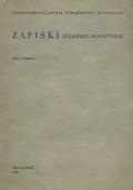 Zapiski Kujawsko-Dobrzyńskie. Seria A, Historia.