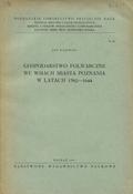 Majewski Jan – Gospodarstwo folwarczne we wsiach miasta Poznania w latach 1582-1644.