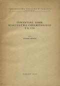 Inwentarze dóbr biskupstwa chełmińskiego z r. 1759.