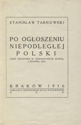 Po ogłoszeniu niepodległej Polski.