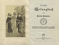 Evangelisches Gesangbuch für die Provinz Pommern.