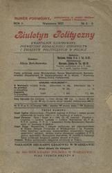 Biuletyn Polityczny. R. 2: 1927, nr 2-3.