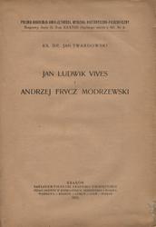 Jan Ludwik Vives i Andrzej Frycz Modrzewski.