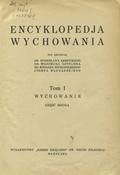 Encyklopedja wychowania. T. 1, cz. 2.