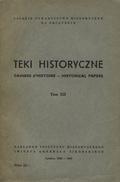 Teki Historyczne. T. 12 (1962-1963).