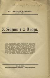 Z sejmu i z kraju.