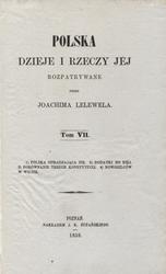 Polska, dzieje i rzeczy jej rozpatrywane. T.7.