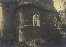 Kościół gotycki z XV w. p. w. Przemienienia Pańskiego (absyda).