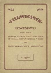 Pierwiosnek 1858-1958.