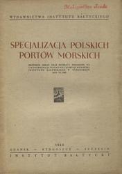 Specjalizacja polskich portów morskich.