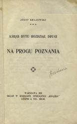 Księgi bytu. Rozdział 2.