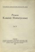 Prace Komisji Historycznej. T. 6.