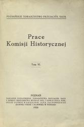 Prace Komisji Historycznej. T. 6.
