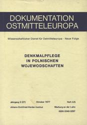 Denkmalpflege in polnischen Wojewodschaften.