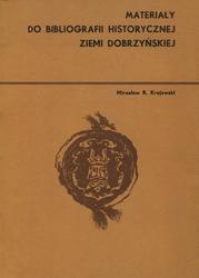 Materiały do bibliografii historycznej Ziemi Dobrzyńskiej.