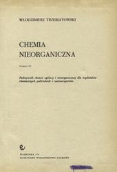 Chemia nieorganiczna.