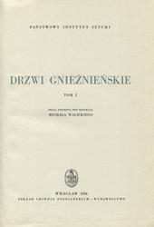 Drzwi Gnieźnieńskie. T. 1-3.