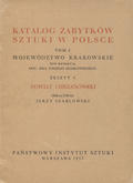 Katalog Zabytków Sztuki w Polsce : Powiat chrzanowski.