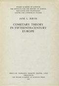 Jervis Jane L. – Cometary theory in fifteenth-century Europe.