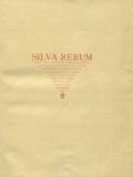 Silva Rerum.