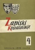 Zapiski Koszalińskie. Z. 4.