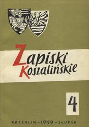 Zapiski Koszalińskie. Z. 4.