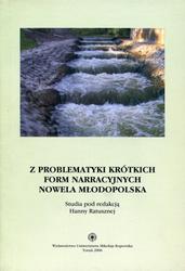 Z problematyki krótkich form narracyjnych : nowela młodopolska.