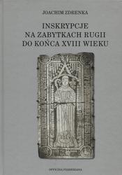 Inskrypcje na zabytkach Rugii do końca XVIII wieku.