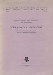 Polska powieść historyczna.