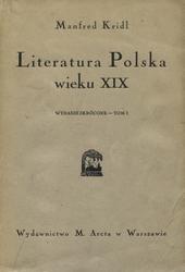 Literatura polska wieku XIX. Cz. 1.
