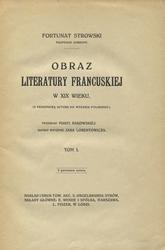 Obraz literatury francuskiej w XIX wieku. T. 1-2.