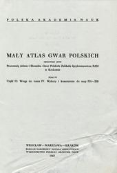 Mały atlas gwar polskich. T.4, cz. 1-2.