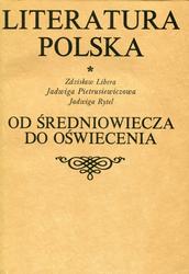 Literatura polska. T. 1: Od średniowiecza do oświecenia.