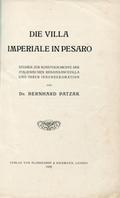 Patzak Bernhard – Die Villa Imperiale in Pesaro.