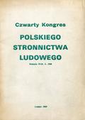 Czwarty Kongres Polskiego Stronnictwa Ludowego : Bruksela 19-20. X. 1968.