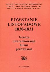 Powstanie listopadowe 1830-1831.