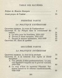 La politique polonaise entre les deux guerres.