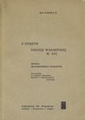 Korewa Jan – Z dziejów diecezji warmińskiej w. XVI.