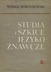 Studia i szkice językoznawcze.