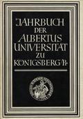 Jahrbuch der Albertus-Universität zu Königsberg / Pr. Bd. 21 (1971).