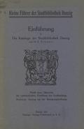 Schwarz Friedrich – Einführung in die Kataloge der Stadtbibliothek Danzig.