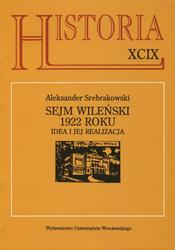 Sejm Wileński 1922 roku.